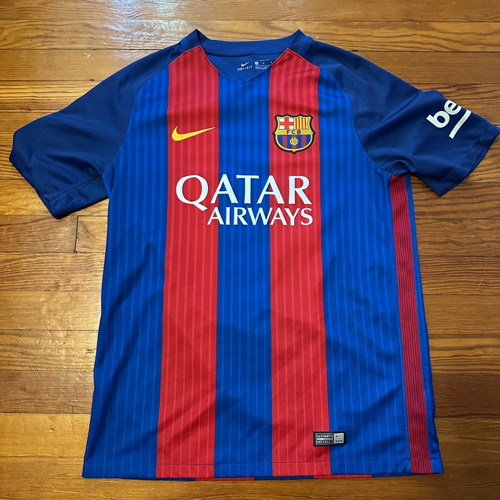 Authentic 2016 FC Barcelona Javier Mascherano jersey
